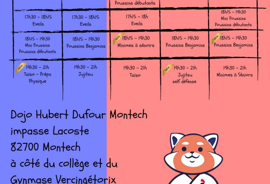 Semaine d'inscription